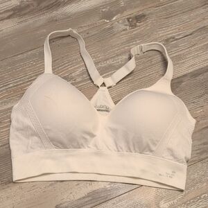 BCG White Low Support Sports Bra, Size XL